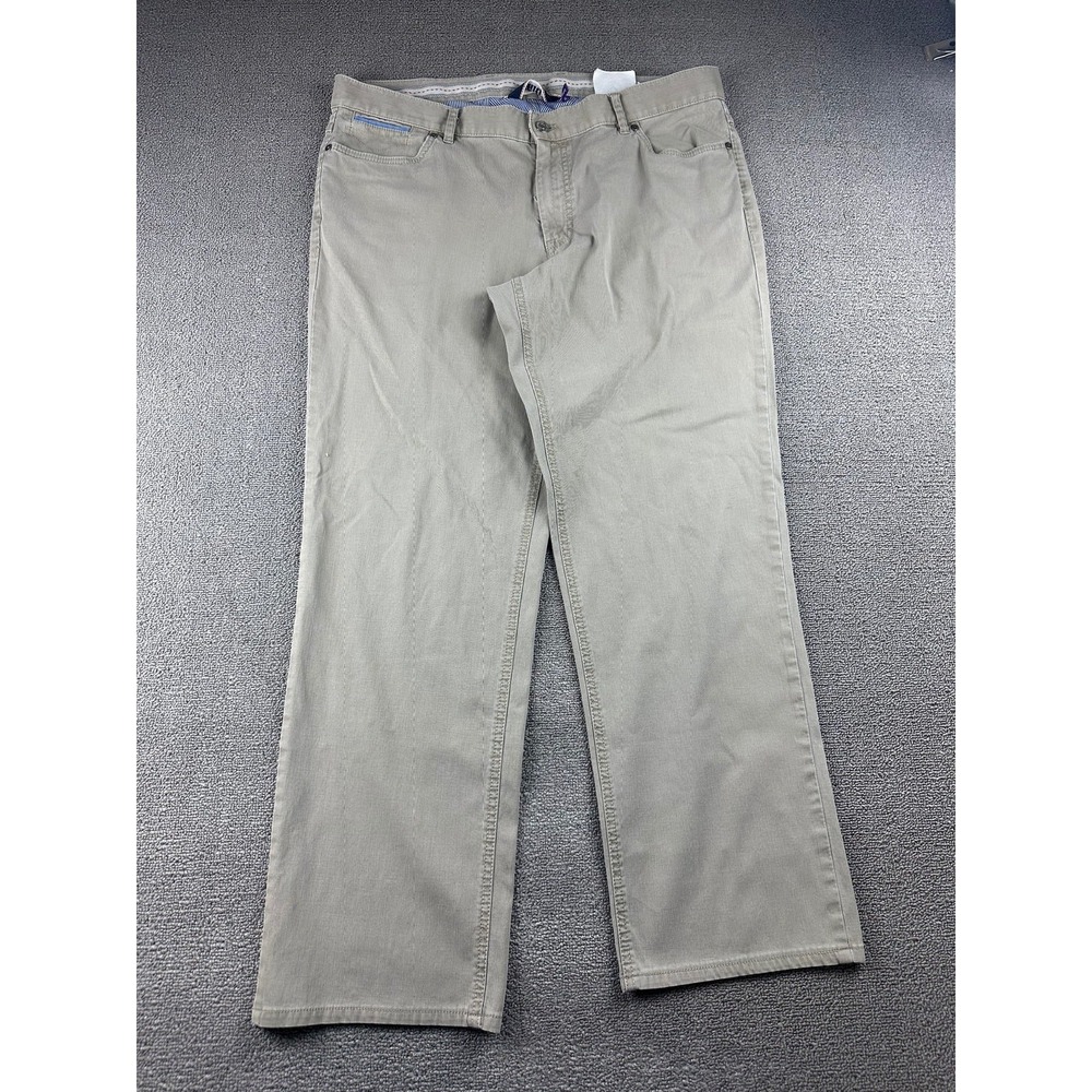 Hiltl Dolf Contemporary Fit Chino Pants Men 38/34 Tan Corduroy Designer Office